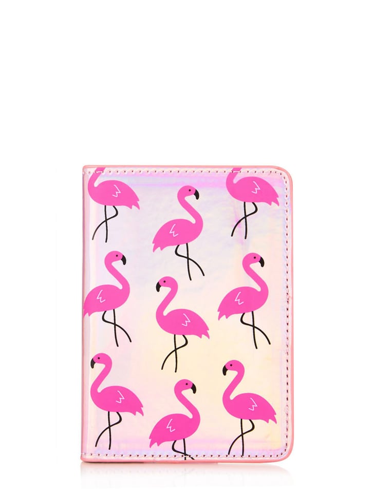 Skinny Dip Flamingo Passport Holder ($20) | Pretty Passport Holders ...