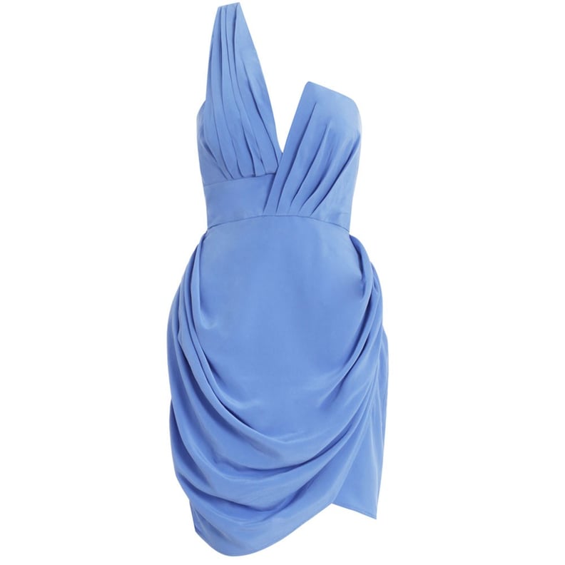 Zimmermann Blue Draped Dress