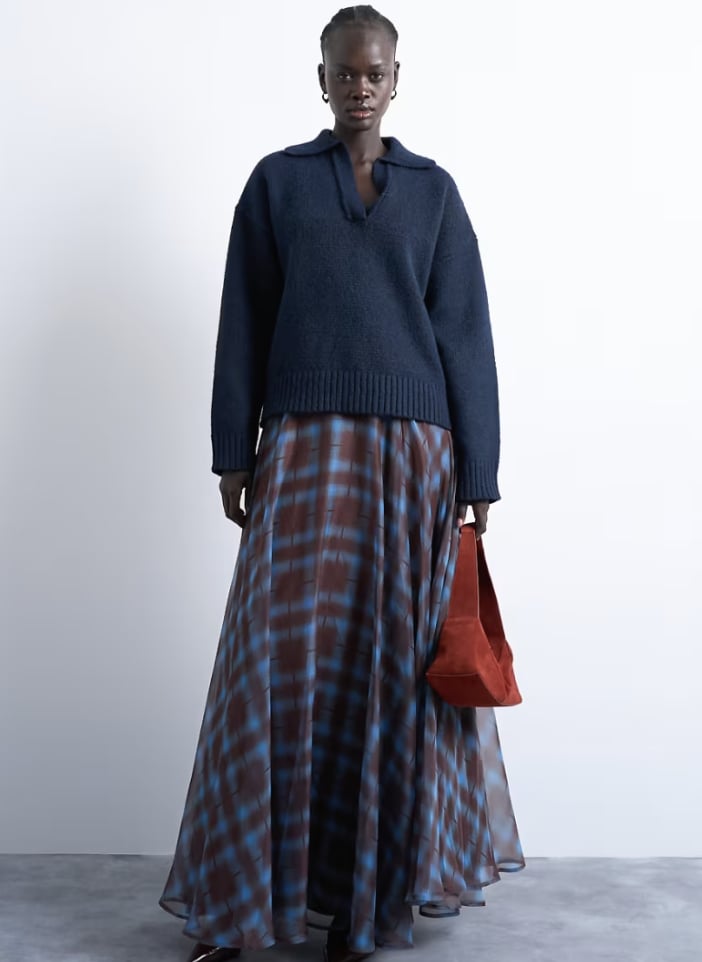 Topshop Full Circle Maxi Skirt