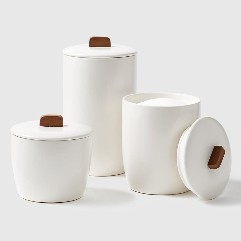 Marie Kondo Cloud White Ceramic Bulk Canisters