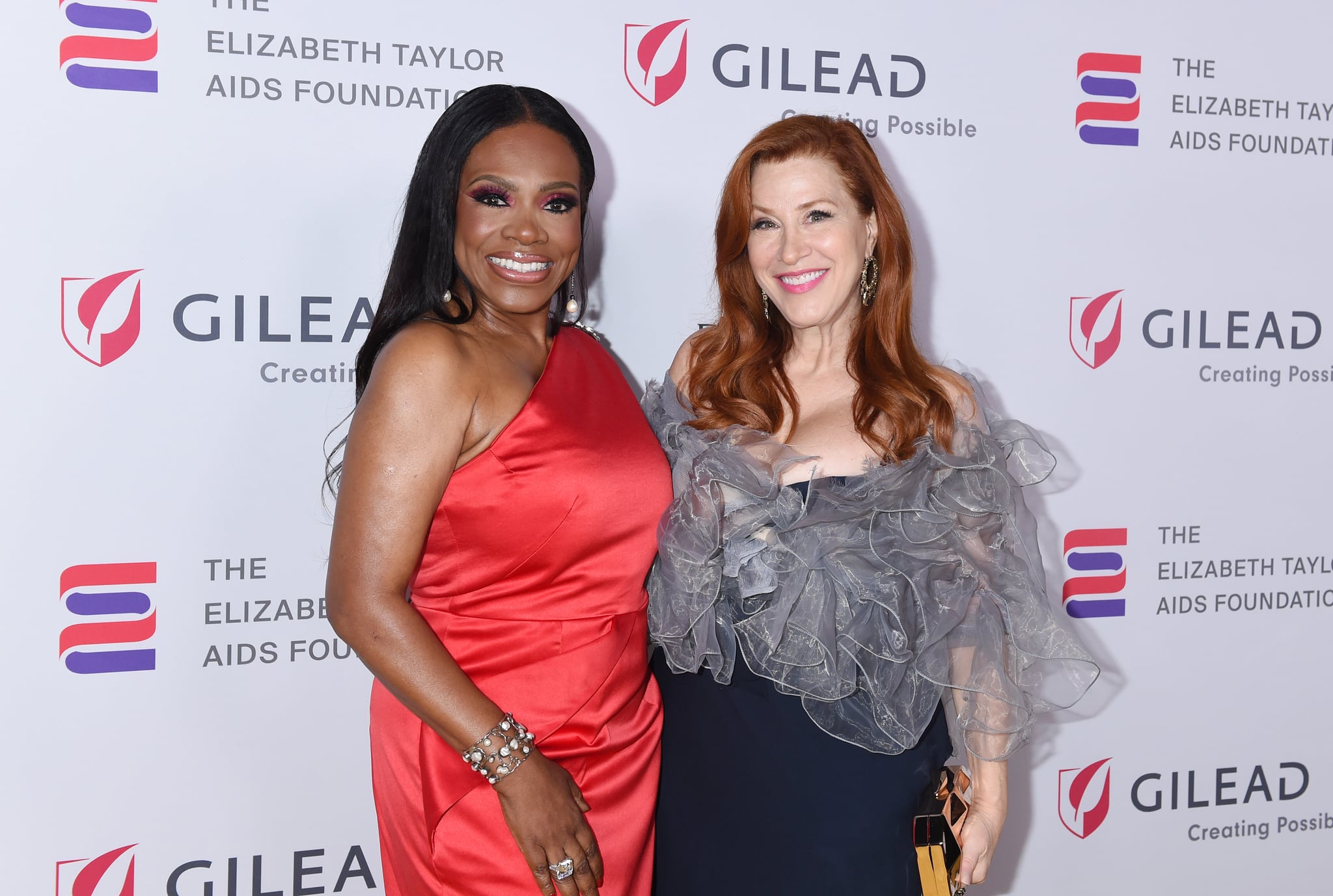 Sheryl Lee Ralph, Lisa Ann Walter at The Elizabeth Taylor Ball to End AIDS held at West Hollywood Park on September 15, 2022 in Los Angeles, California. (Photo by Gilbert Flores/Variety via Getty Images)