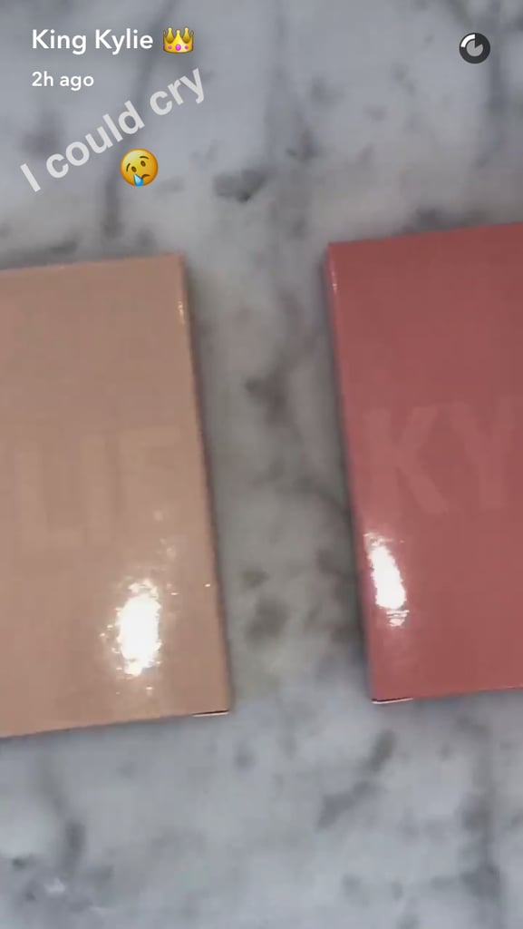 Kylie Jenner Launches Highlighter Swatches POPSUGAR Beauty