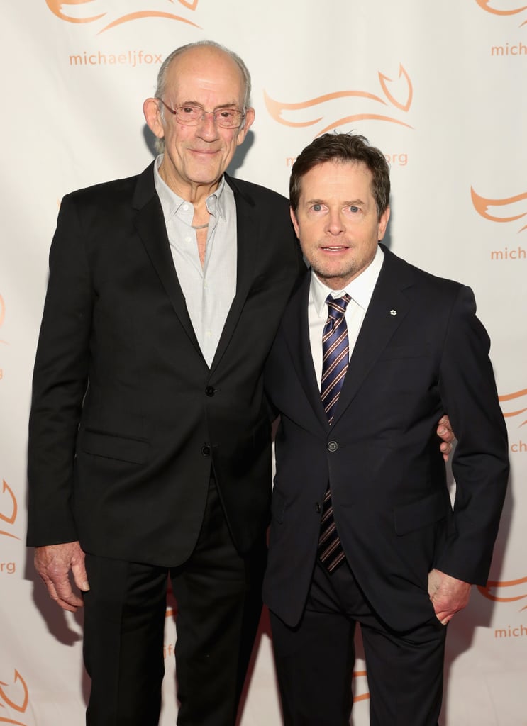 Michael J Fox and Christopher Lloyd Reunion Photo 2018