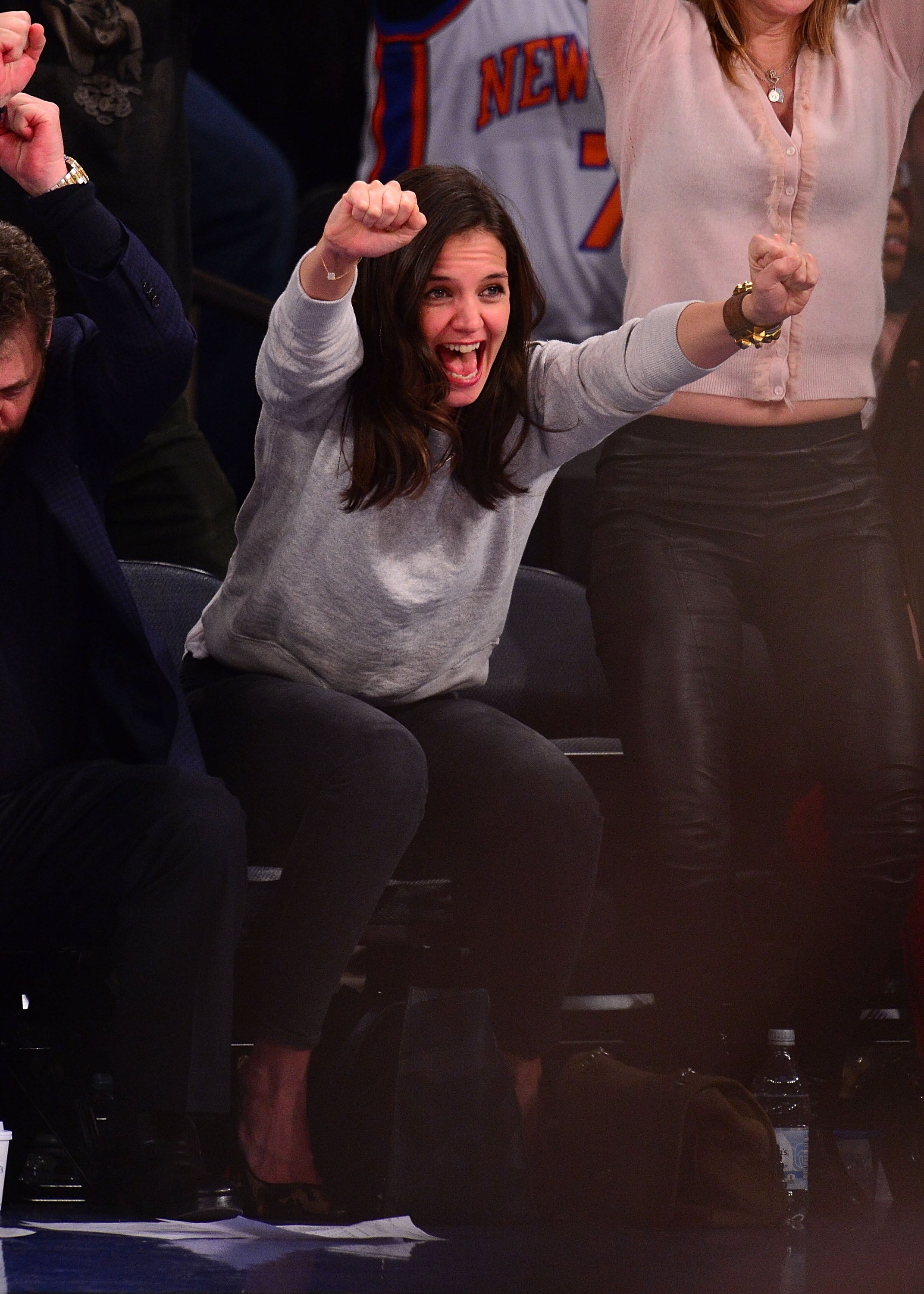 Celebrities at Basketball Games | Pictures | POPSUGAR Celebrity