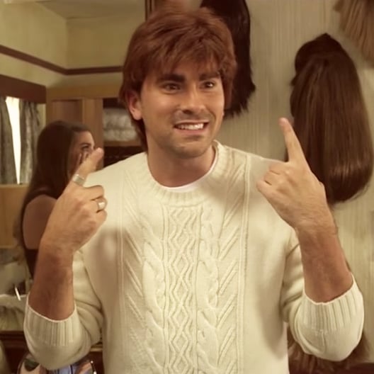 David Trying on Moira's Wigs on Schitt's Creek