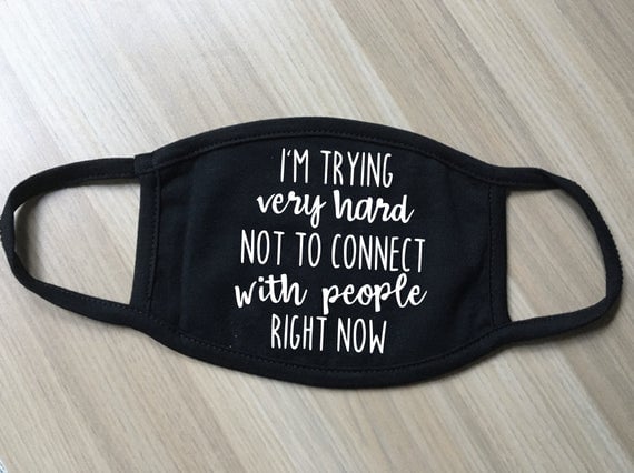 Schitt's Creek David-Inspired Face Mask