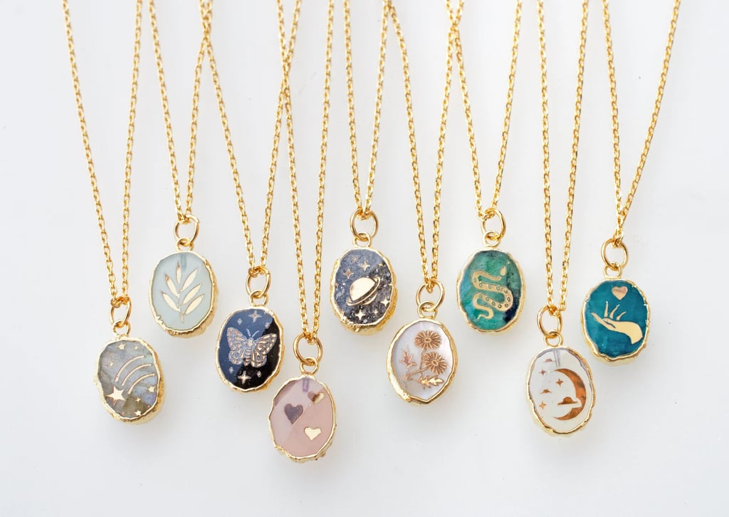 A Whimsical Necklace: Gemstone Necklace