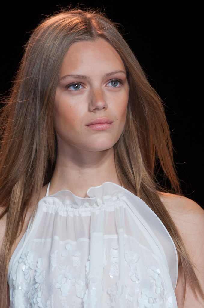 70s Centre Part From Bcbg Max Azria Spring 2015 The Best Hair