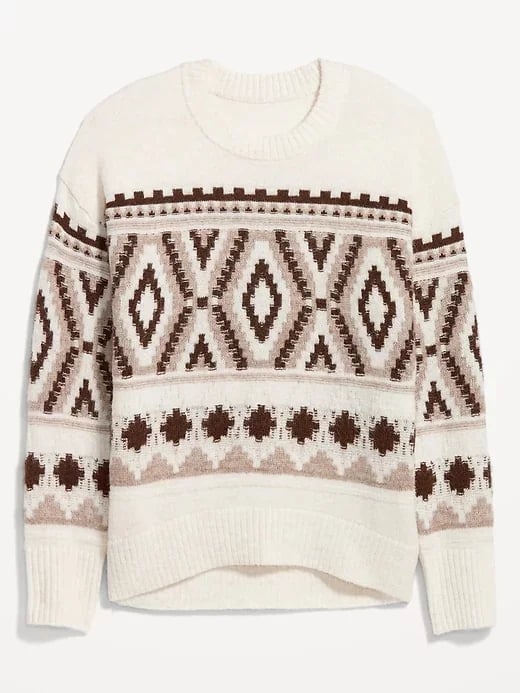Old Navy Cozy Fair Isle Sweater