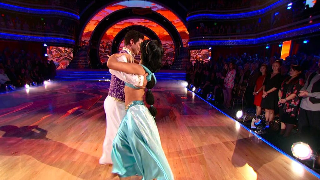 Noah Galloway and Sharna Burgess Dance the Foxtrot to "A Whole New World" From Aladdin