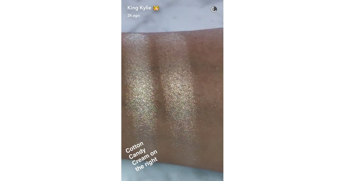 Kylie Jenner Launches Highlighter Swatches POPSUGAR Beauty Photo 22