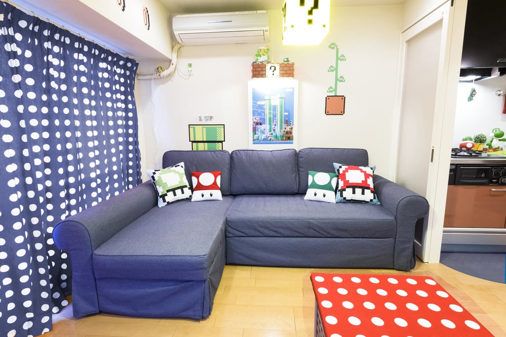 Super Mario Bros Airbnb in Tokyo