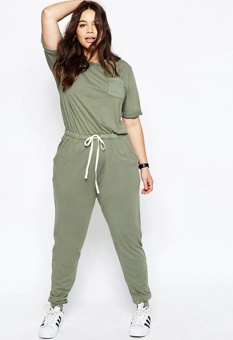 Asos Washed Casual Jumpsuit With Drawstring 57 40