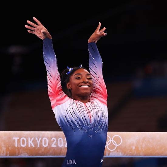 Simone Biles's Double French Manicure at the Tokyo Olympics
