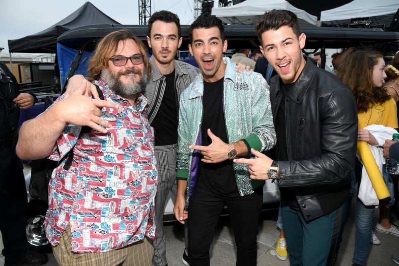 Jack Black and the Jonas Brothers at the Teen Choice Awards 2019