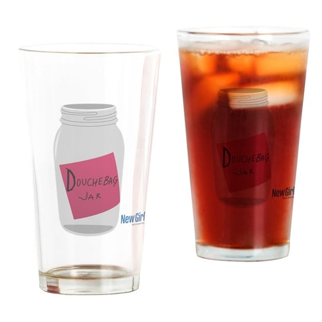 Douchebag Jar Drinking Glass (13) Pop Culture Gifts 2016 POPSUGAR