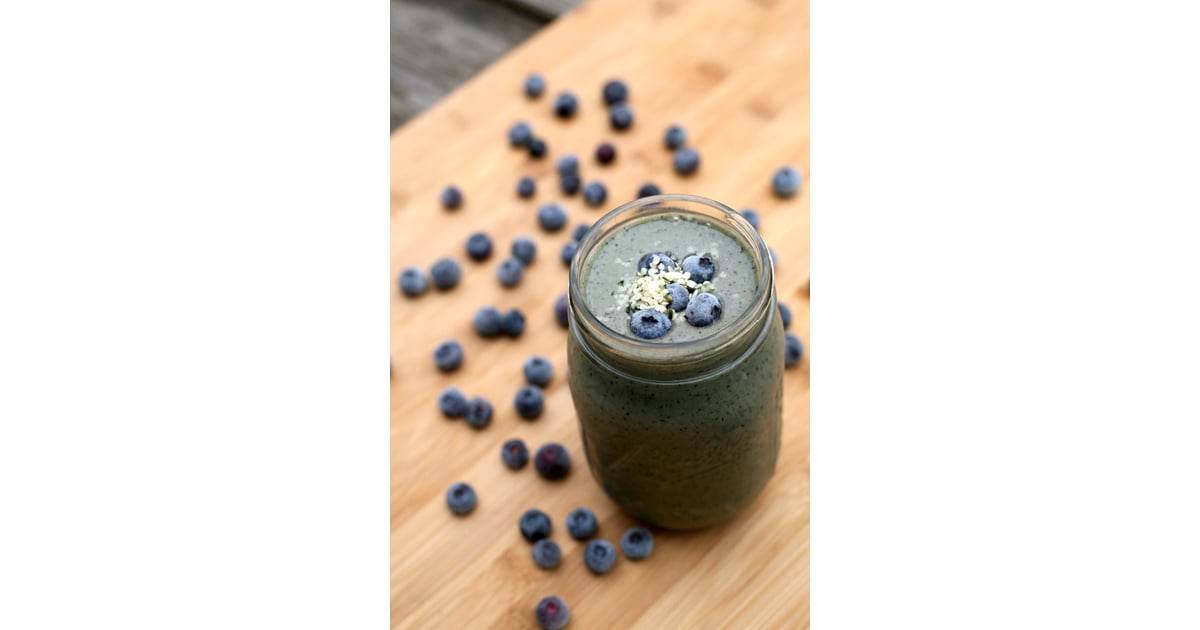 Banana Blueberry Hemp Seed Smoothie Best Snacks to Lose Belly Fat