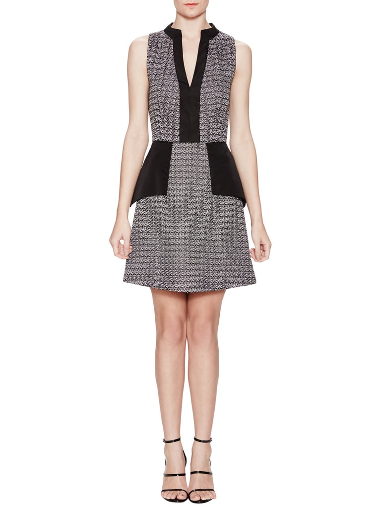 Karolina Zmarlak Tweed Peplum Fit & Flare Dress ($1,495)