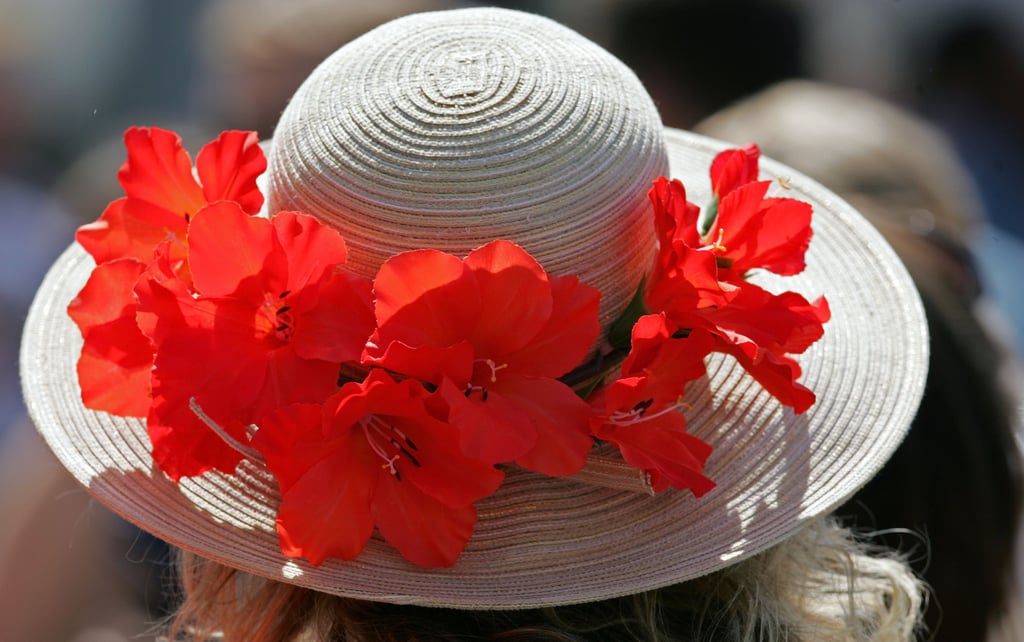 This bright hat made an appearance at the 2006 Derby.