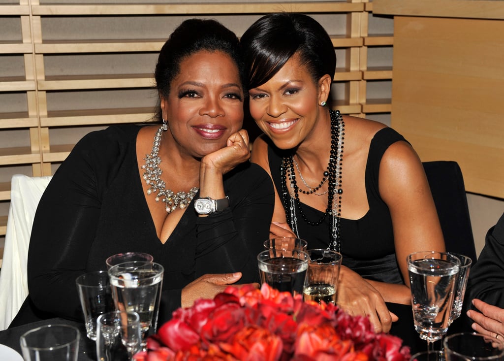 She's tight with Oprah.