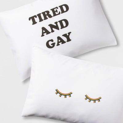 Standard Printed Pillowcase Set