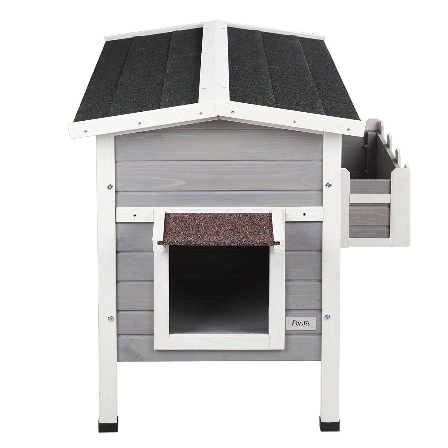 Petsfit Weatherproof Outdoor Cat Condo On Amazon Popsugar Pets