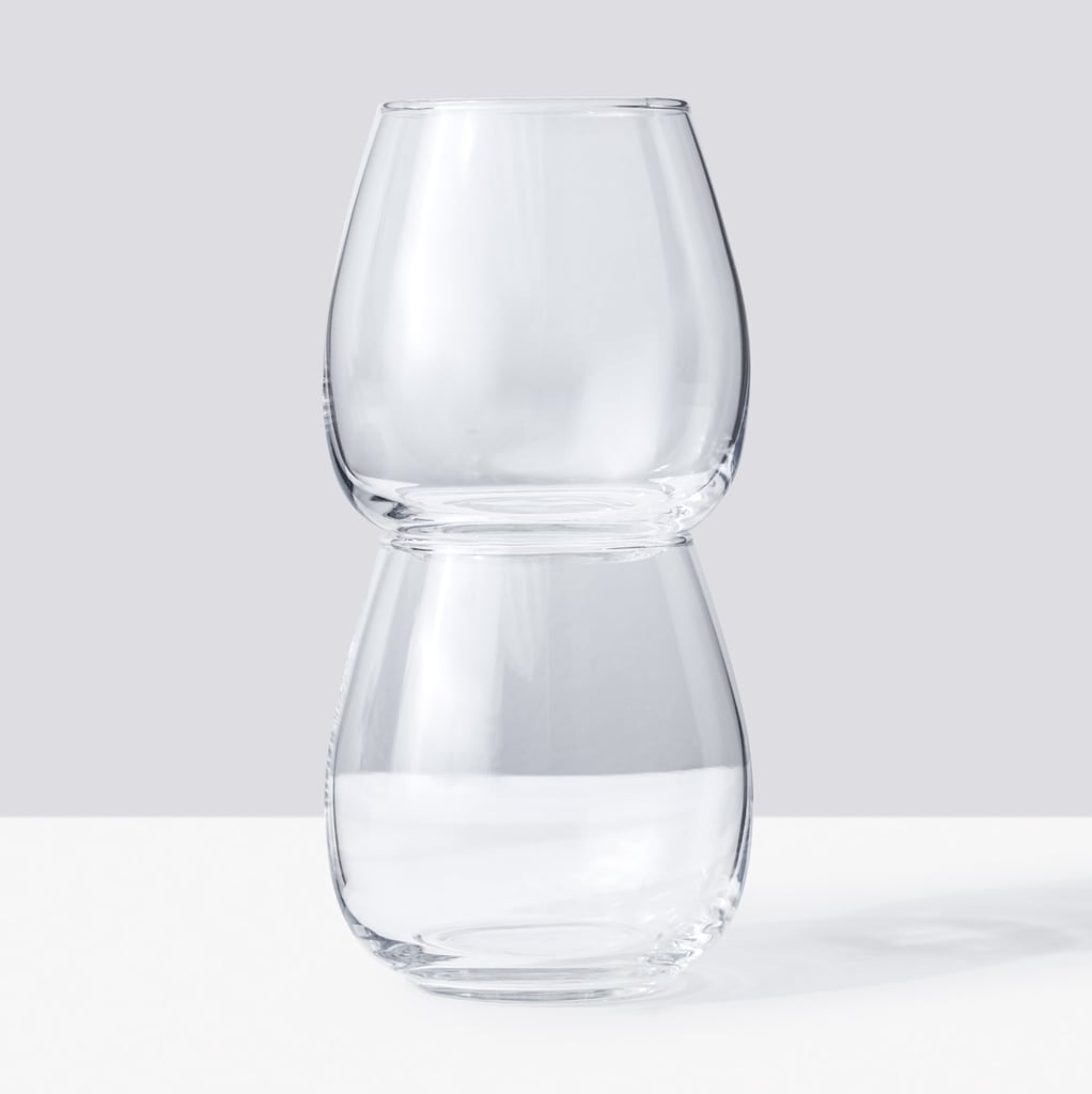 12 oz Stackable Stemless Wine Glasses ($2 each)