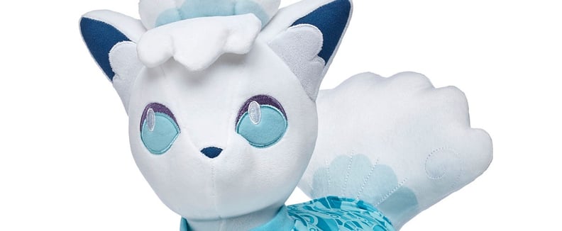White vulpix outlet build a bear