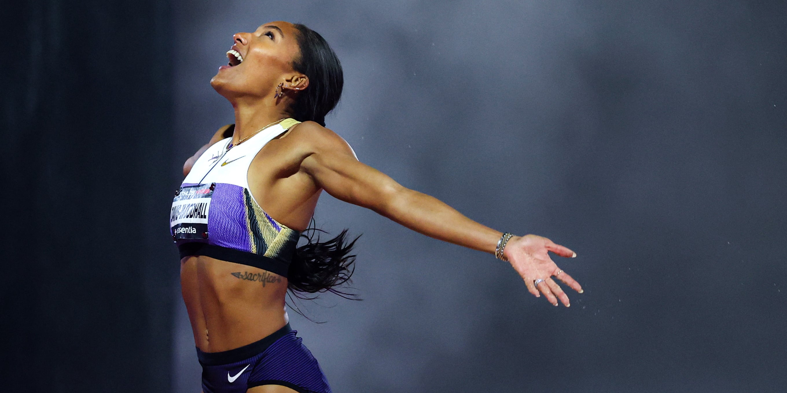 Tara Davis-Woodhall Gives You Permission to Crash Out: "Full Send"