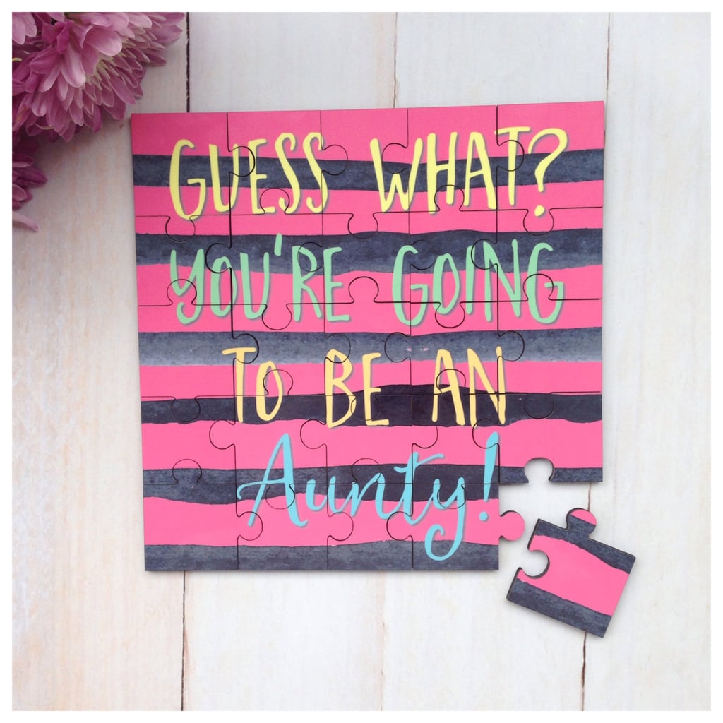 Pregnancy Announcement Puzzle Pregnancy Announcement Gift Ideas