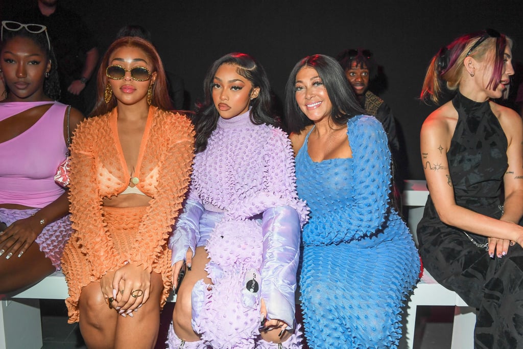 Jordyn Woods Twins With Her Mom and Sister at Fashion Week