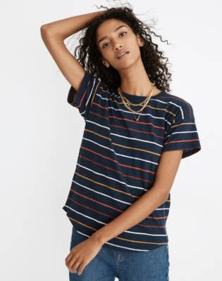 Madewell Whisper Cotton Rib-Crewneck Tee