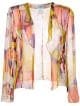 Chanel Pre-Owned Abstract Print Sheer Blouse