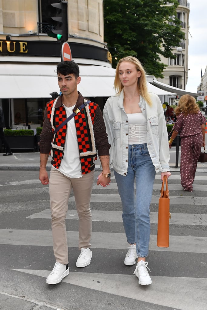 Sophie Turner and Joe Jonas in Paris