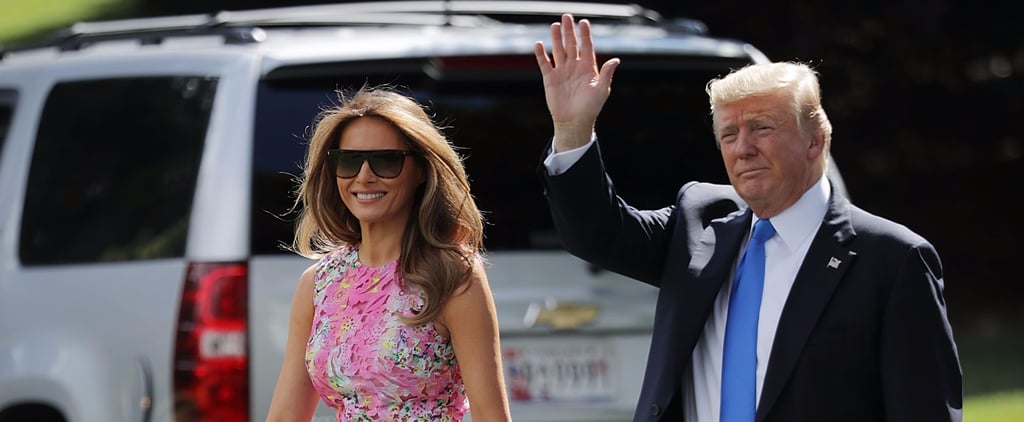 Melania Trump's Pink Monique Lhuillier Dress