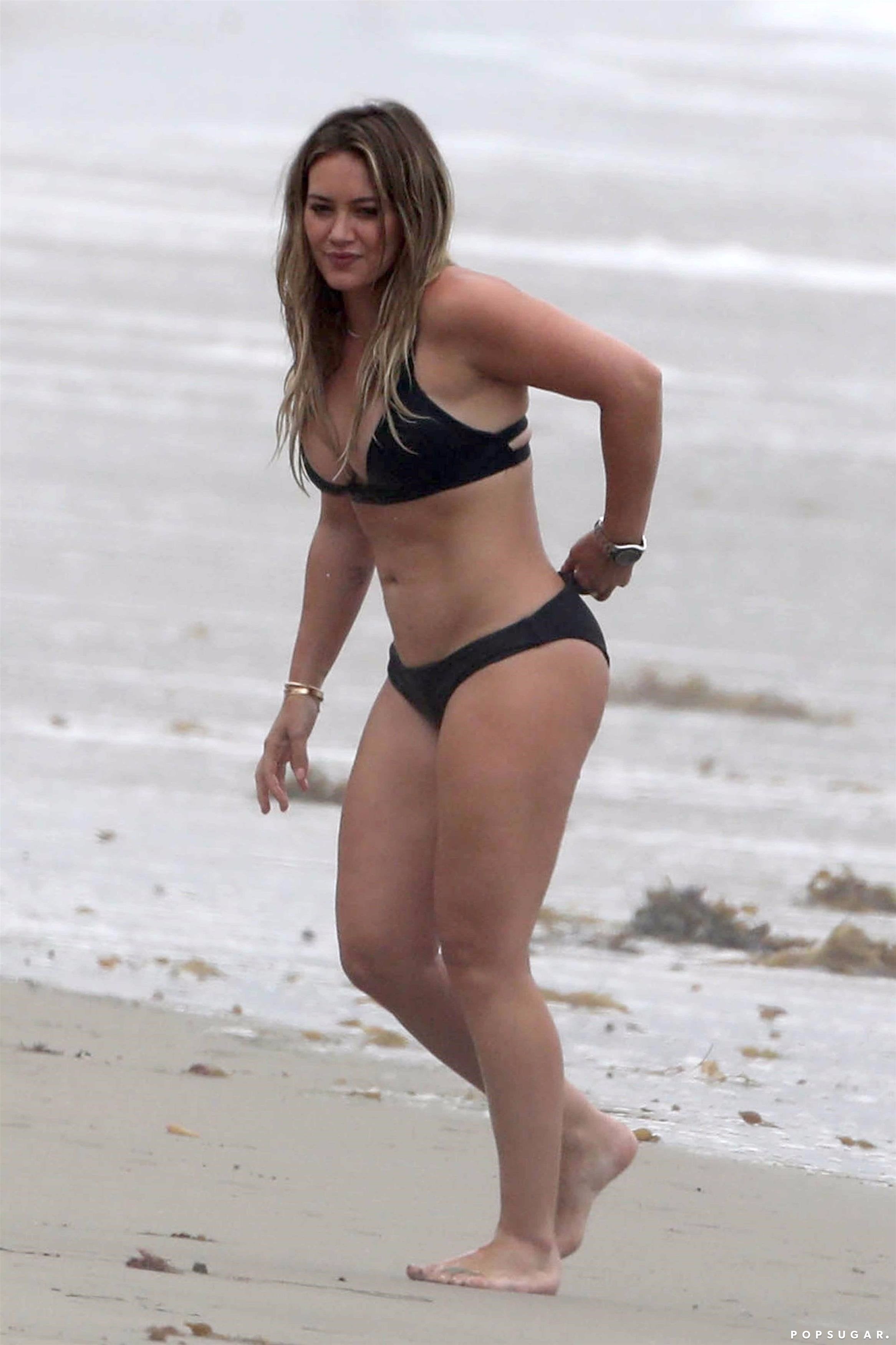 Hilary Duff in a Bikini in Malibu September 2017 | POPSUGAR Celebrity