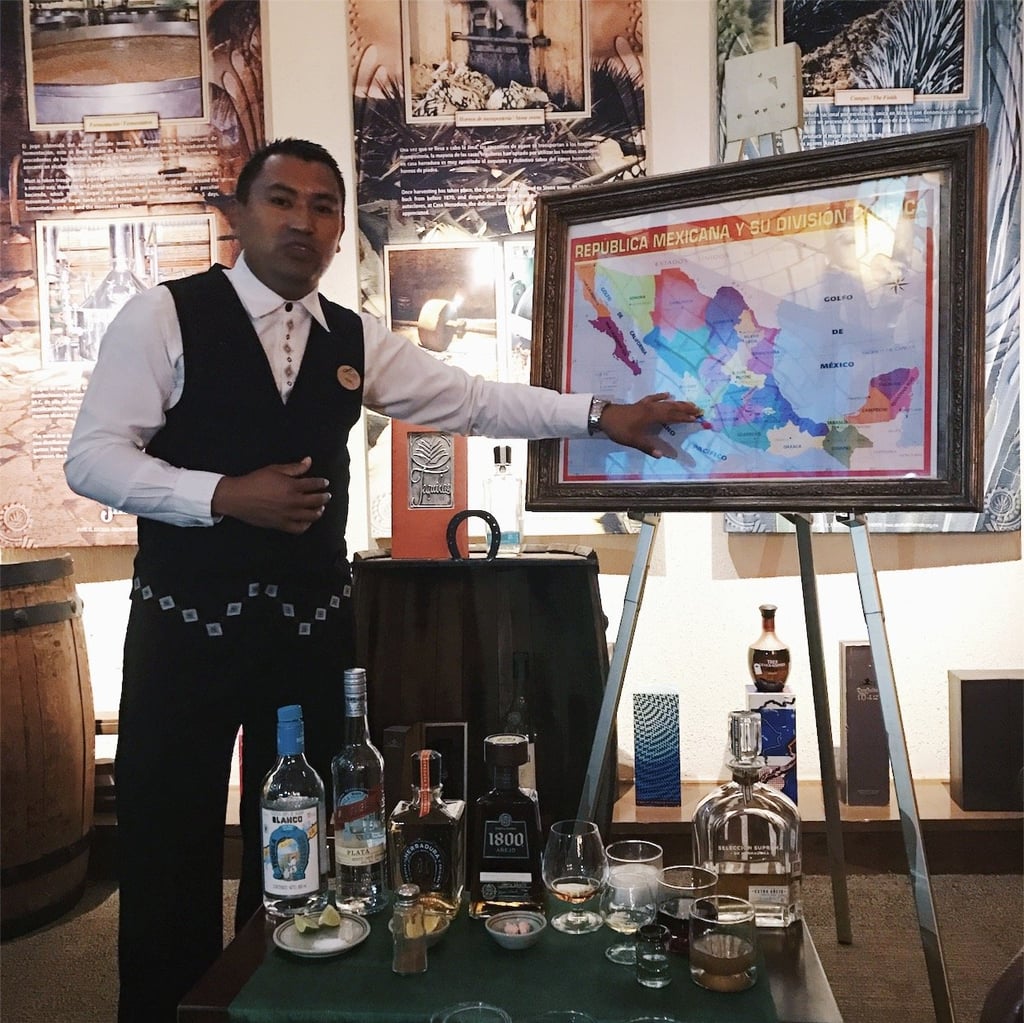If you are having dinner at La Joya, the tequila tasting for your bridal party can be requested ahead of time, free of charge. You will arrive to a beautiful set up of tequila, corresponding juices, accompanying fruits, and tiny fares and a knowledgeable Tequillier who will explain the fascinating history and the rules about the complex creation of tequila in Mexico.