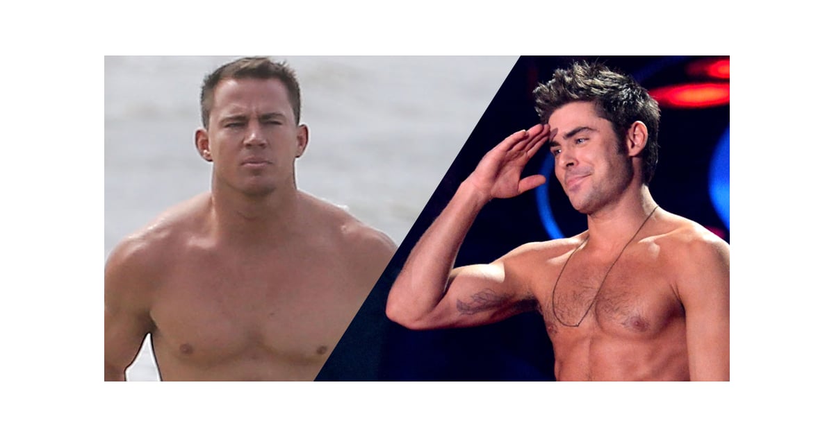 Hottest Celebrity Shirtless Moments Of 2014 Popsugar Celebrity 