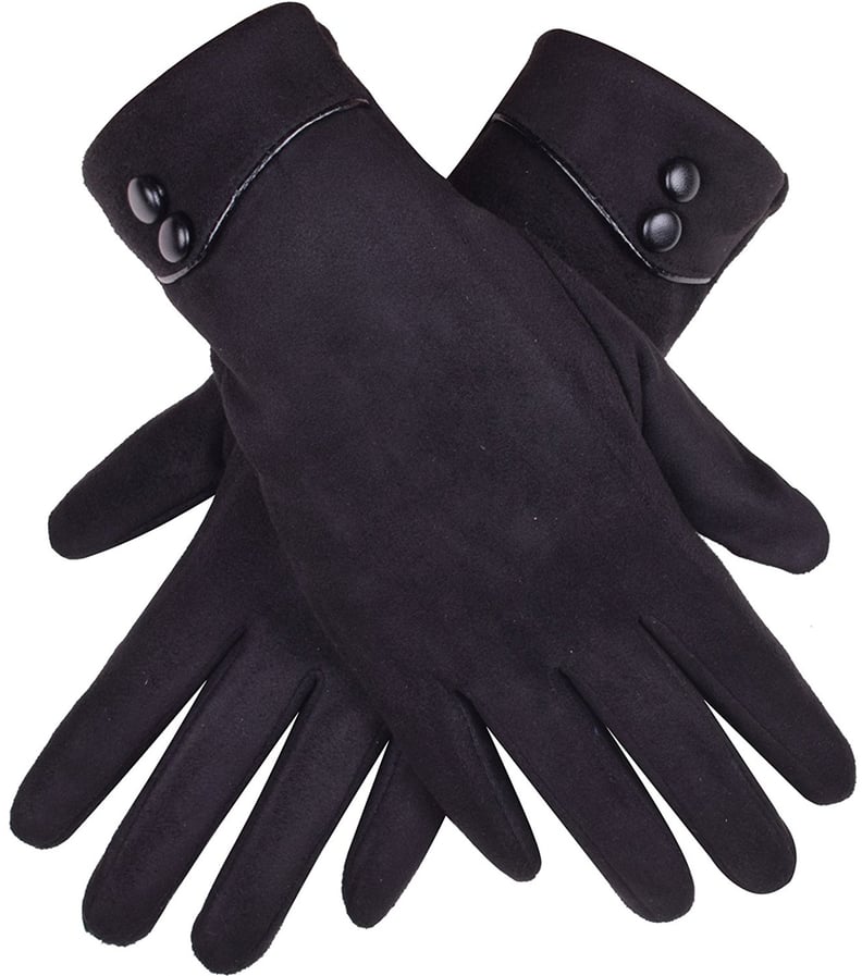 Gloue Button Gloves