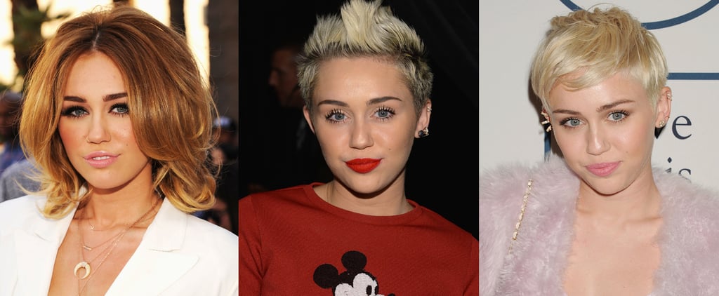 Miley Cyrus Hair Evolution
