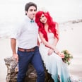 Hipster Ariel Marries Eric in This Fantasy Beach Wedding