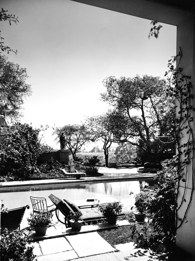George Cukor's Backyard Pool in 1946