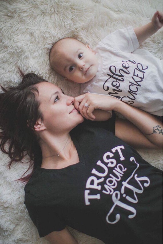Breastfeeding Humor Matching Set