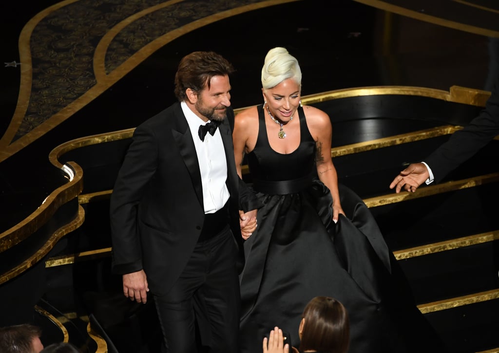 Lady Gaga and Bradley Cooper Standing Ovation at Oscars 2019