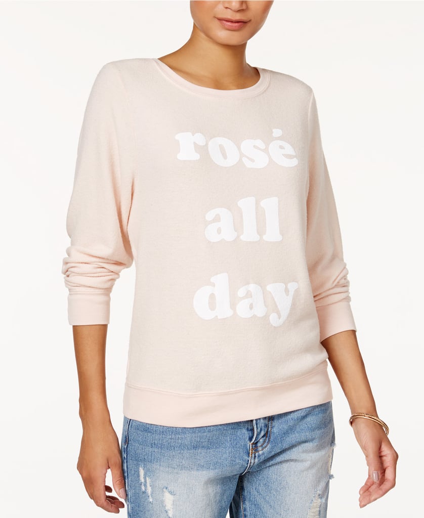 Dream Scene Cotton Rose All Day Graphic Sweatshirt ($64)