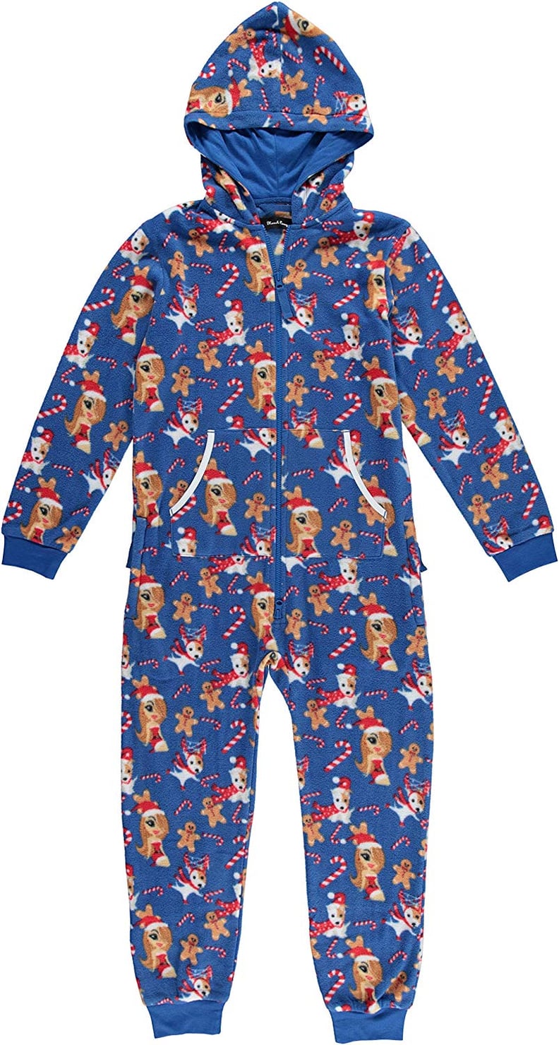 Mariah Carey Kids' Candy Print Hooded Onesie