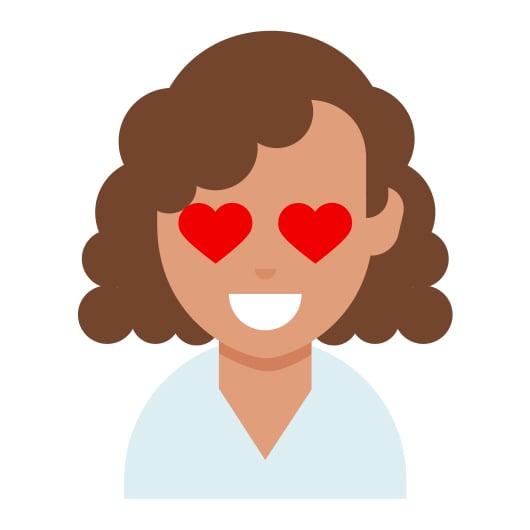 Emoji For Curly Hair and Dark Skin Tones