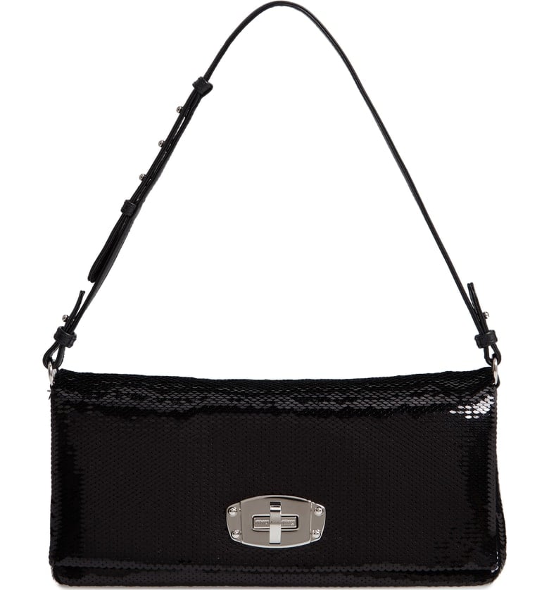 Miu Miu Paillettes Shoulder Bag