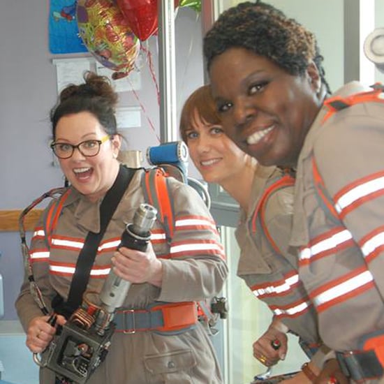 Female Ghostbusters Hospital Visit August 2015