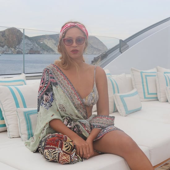 Beyoncé's Snakeskin Bikini July 2018